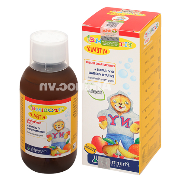 Siro Fitobimbi Vitemix bổ sung vitamin cho bé chai 200ml