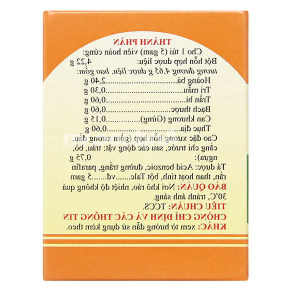 Dưỡng Cốt Hoàn giảm đau nhức xương khớp, phòng loãng xương (20 túi x 5g)