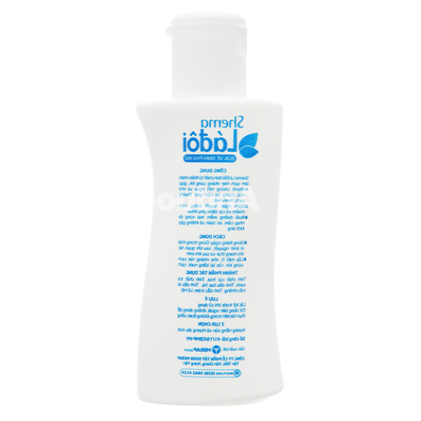 Dung dịch vệ sinh phụ nữ Shema Lá đôi hương dịu mát chai 100ml