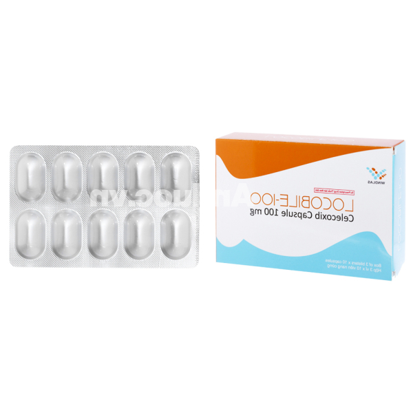 Locobile 100mg trị thoái hóa khớp, viêm xương khớp (3 vỉ x 10 viên)