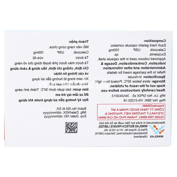 Locobile 100mg trị thoái hóa khớp, viêm xương khớp (3 vỉ x 10 viên)