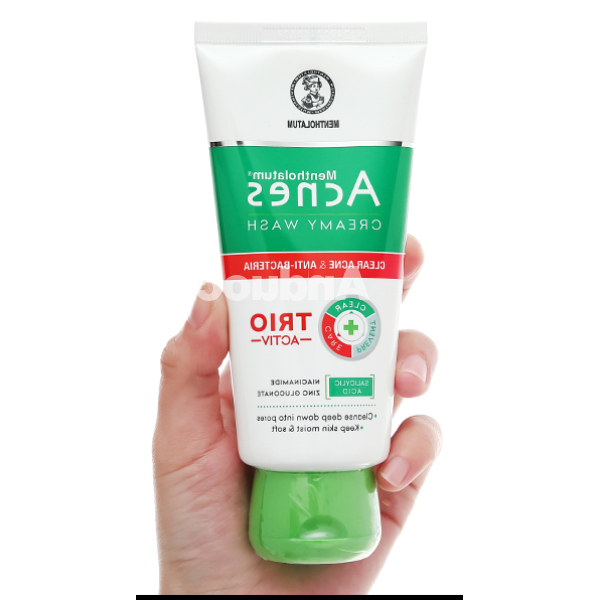 Kem rửa mặt Acnes Trio Acitv ngăn ngừa mụn tuýp 100g