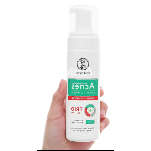 Dung dịch tạo bọt Acnes Trio Activ ngăn ngừa mụn chai 150ml