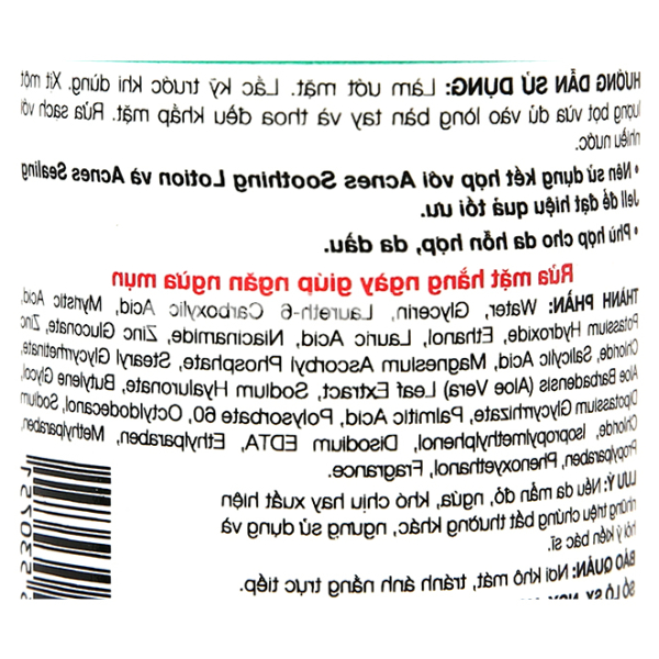 Dung dịch tạo bọt Acnes Trio Activ ngăn ngừa mụn chai 150ml