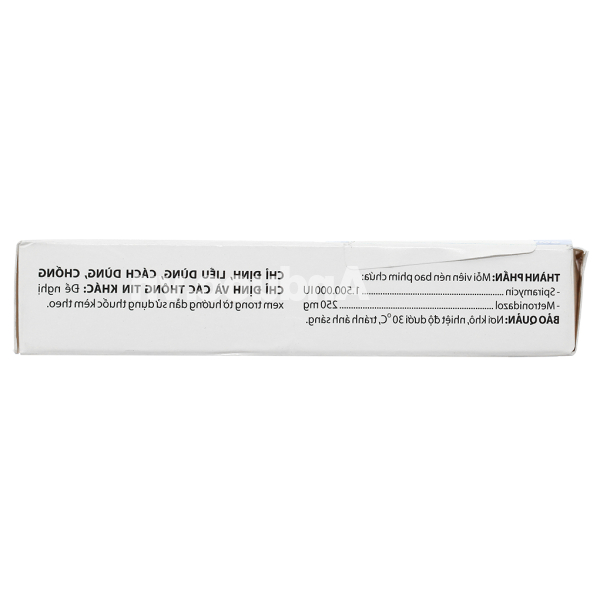 Dorogyne F trị nhiễm khuẩn, nhiễm trùng răng miệng (2 vỉ x 5 viên)