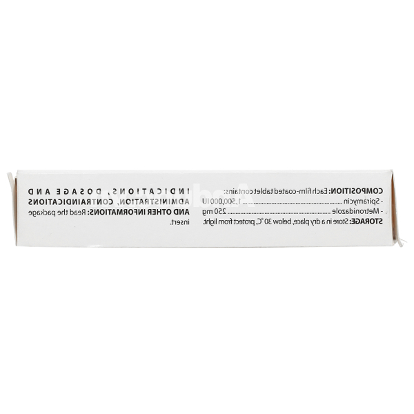 Dorogyne F trị nhiễm khuẩn, nhiễm trùng răng miệng (2 vỉ x 5 viên)