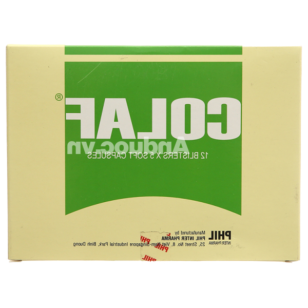 Colaf bổ sung vitamin, ngừa rối loạn thị giác (12 vỉ x 5 viên)