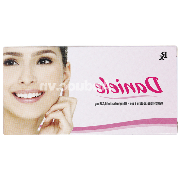 Daniele thuốc trị mụn, tránh thai hằng ngày (1 vỉ x 21 viên)