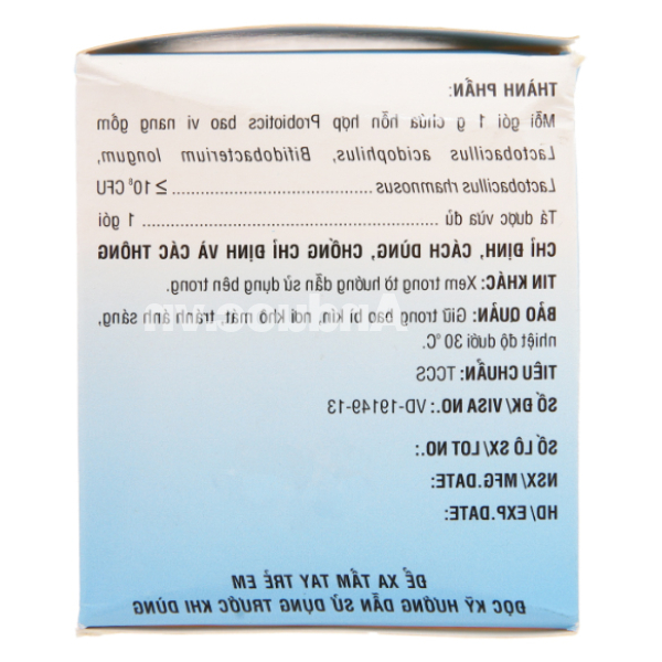 Bột pha hỗn dịch Lengaza bổ sung lợi khuẩn đường tiêu hóa (30 gói x 1g)
