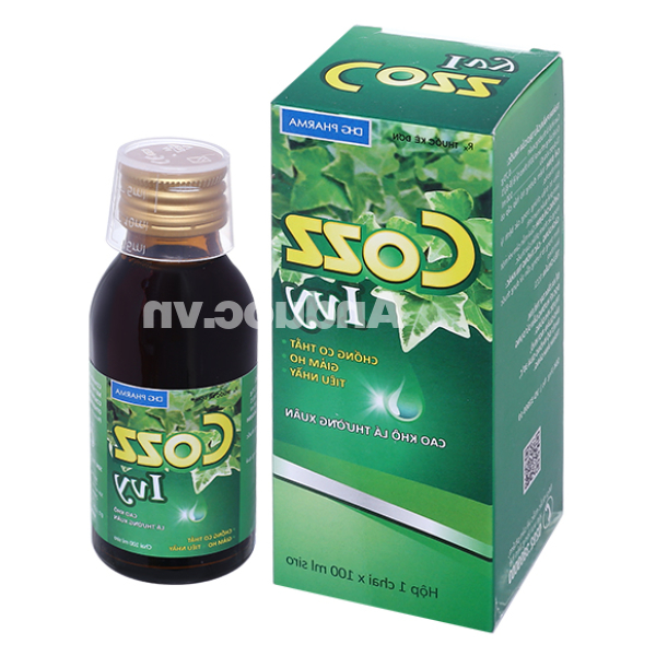 Siro Cozz Ivy trị viêm đường hô hấp chai 100ml