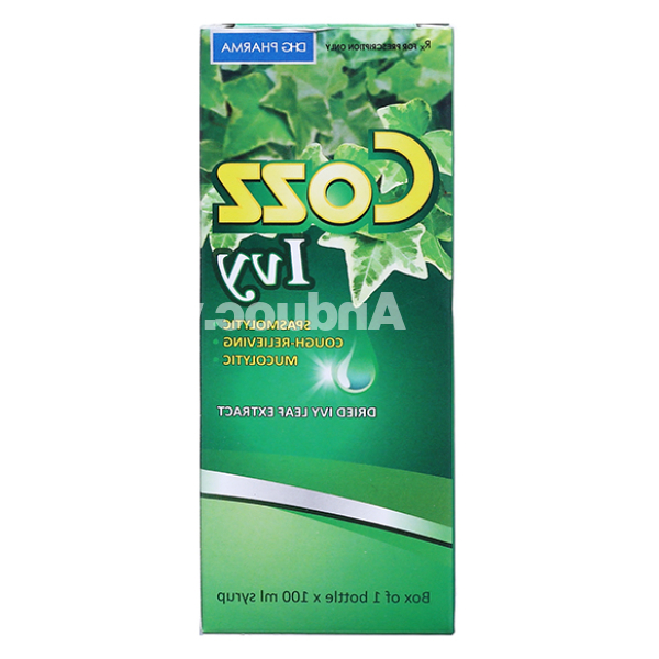 Siro Cozz Ivy trị viêm đường hô hấp chai 100ml