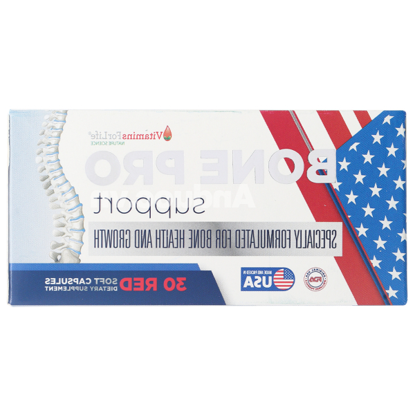 Bone Pro Support bổ sung canxi, giúp chắc xương hộp 30 viên