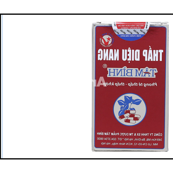 Thấp Diệu Nang Tâm Bình hỗ trợ giảm đau thần kinh tọa chai 60 viên