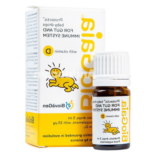 Men vi sinh BioGaia Protectis Baby Drops Vitamin D3 bổ sung lợi khuẩn lọ 5ml