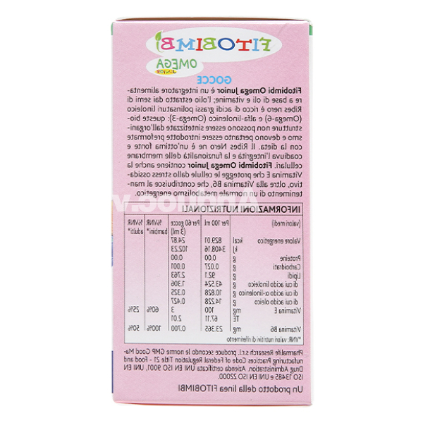 Siro Fitobimbi Omega junior giúp phát triển não bộ & mắt cho bé chai 30ml