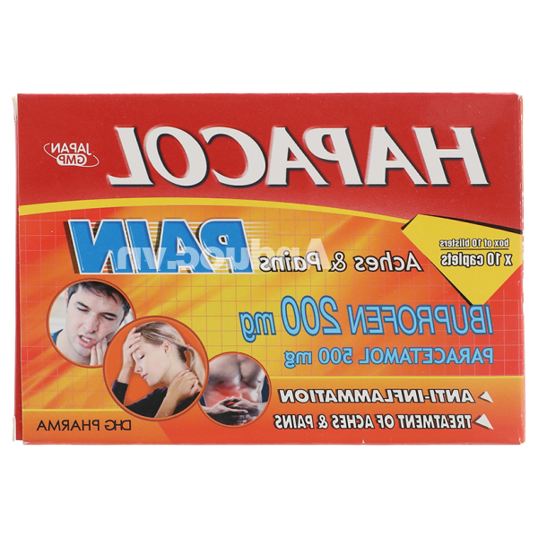 Hapacol Pain giảm đau, hạ sốt từ nhẹ đến trung bình (10 vỉ x 10 viên)