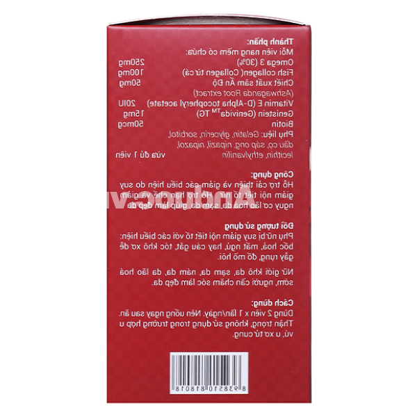 Marilyn Plus hạn chế lão hóa, cân bằng nội tiết tố hộp 30 viên