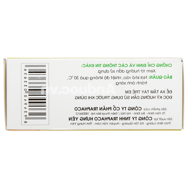 Methorphan trị ho trong bệnh lý hô hấp (10 vỉ x 10 viên)