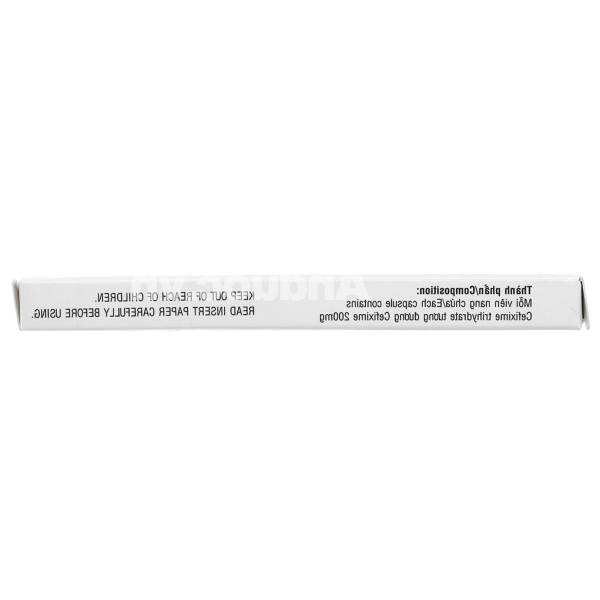 Wonfixime 200mg trị nhiễm khuẩn (1 vỉ x 10 viên)
