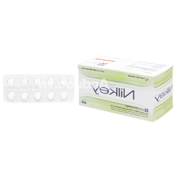Nilkey 20mg trị bệnh trầm cảm, hội chứng hoảng sợ (10 vỉ x 10 viên)