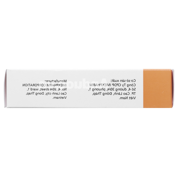 Ofloxacin Imexpharm 200mg trị nhiễm khuẩn (2 vỉ x 10 viên)