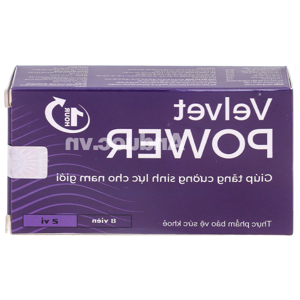 Hauora Velvet Power hỗ trợ tăng cường sinh lý nam hộp 8 viên