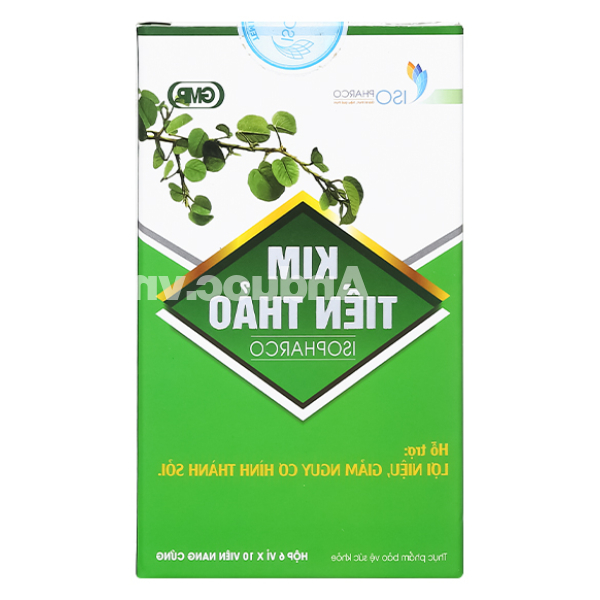 IsoPharco Kim Tiền Thảo giảm nguy cơ hình thành sỏi thận hộp 60 viên