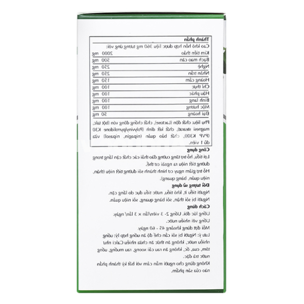 IsoPharco Kim Tiền Thảo giảm nguy cơ hình thành sỏi thận hộp 60 viên