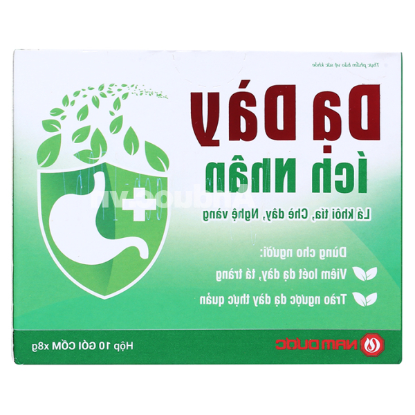 Cốm Dạ Dày Ích Nhân hỗ trợ giảm viêm loét dạ dày hộp 10 gói x 8g