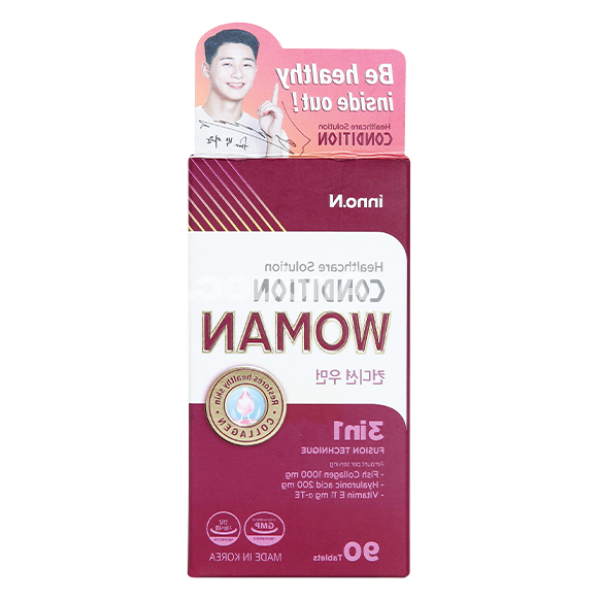 Condition Woman hạn chế lão hóa, làm đẹp da chai 90 viên