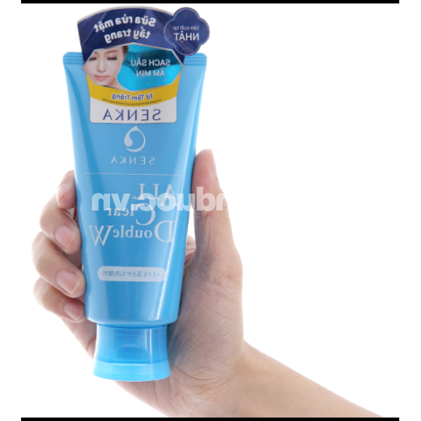 Sữa rửa mặt Senka All Clear DoubleW tẩy trang sạch sâu tuýp 120g