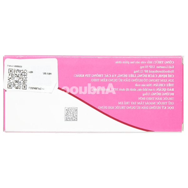 Losarlife-H trị tăng huyết áp (3 vỉ x 10 viên)