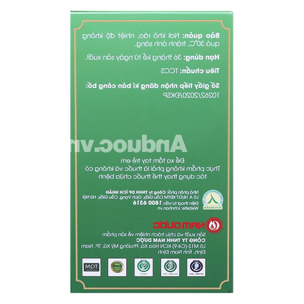 Giảo Cổ Lam Ích Nhân hỗ trợ hạ đường huyết, mỡ máu hộp 60 viên