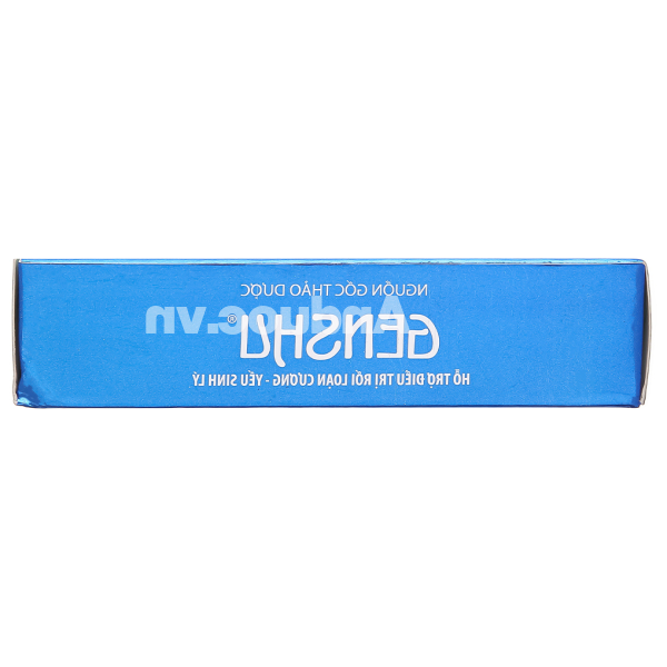 Genshu hỗ trợ trị rối loạn cương dương (3 vỉ x 10 viên)