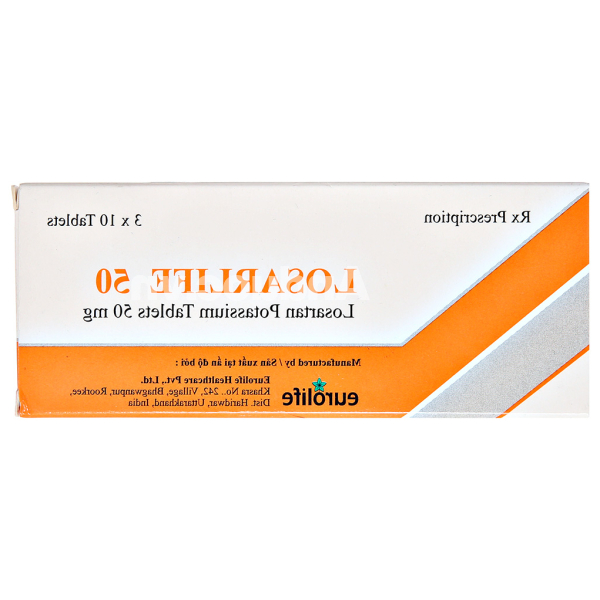 Losarlife 50 trị tăng huyết áp (3 vỉ x 10 viên)