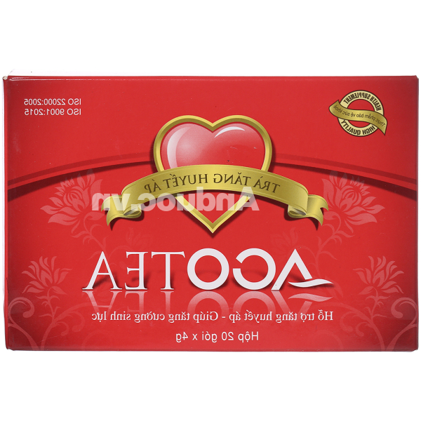 Trà Acotea hỗ trợ giảm triệu chứng huyết áp thấp hộp 20 gói x 4g