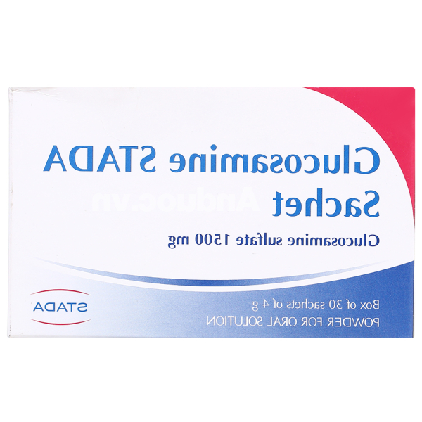 Thuốc bột Glucosamin Stada Sachet 1500mg giảm thoái hóa khớp (30 gói x 4g)