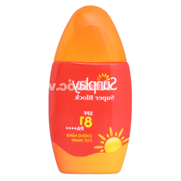 Sữa chống nắng Sunplay Super Block SPF 81/PA++++ ngăn đen sạm chai 30g