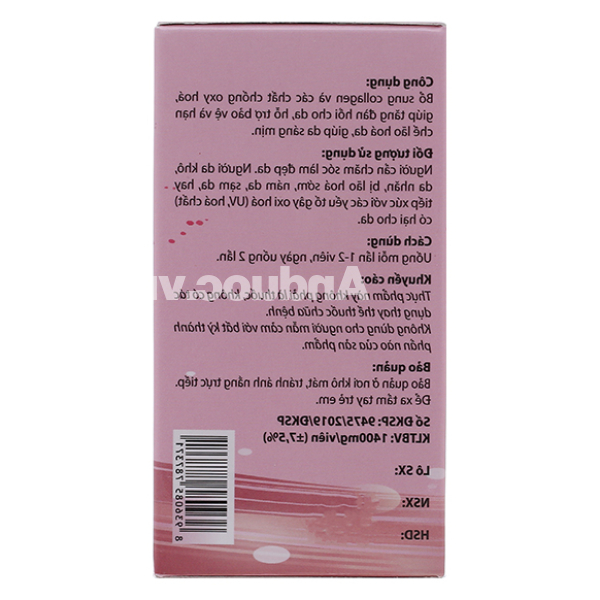 Hauora Maxi White làm trắng da, giảm nám hộp 30 viên