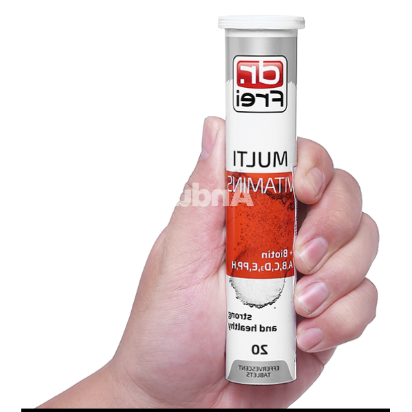 Viên sủi Dr. Frei Multivitamins Biotin hỗ trợ da, tóc, móng tuýp 20 viên