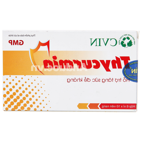 Cvin Thycurmin hỗ trợ tăng đề kháng hộp 60 viên