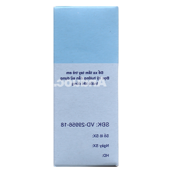 Dung dịch nhỏ mắt Natri Clorid Bidiphar 0.9% vệ sinh mắt, mũi lọ 10ml