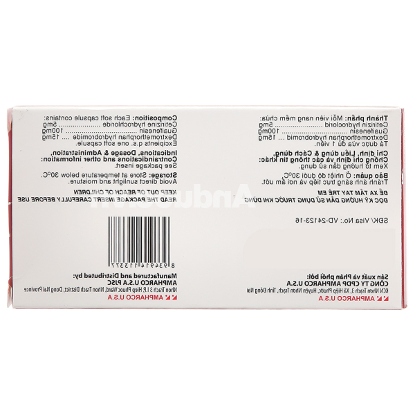 SOSCough trị ho khan, ho do kích ứng (3 vỉ x 10 viên)