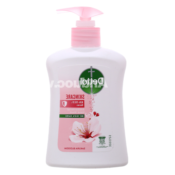 Nước rửa tay Dettol Skincare bảo vệ da tay chai 250g