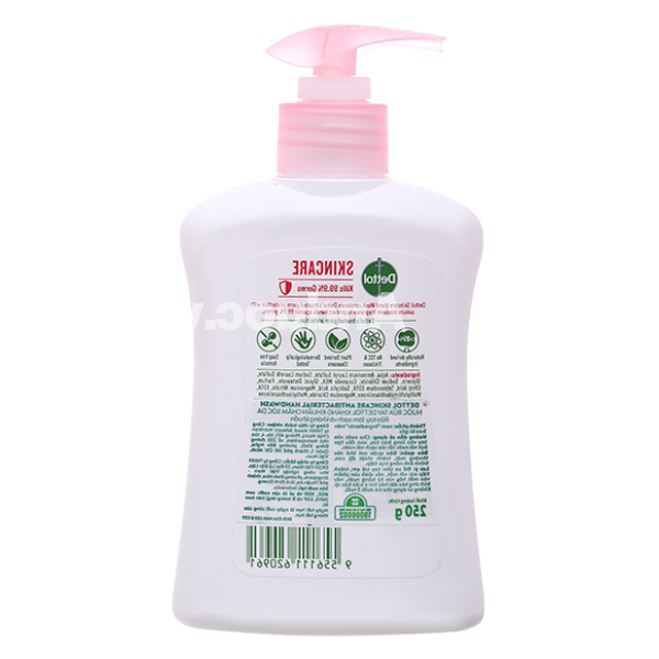 Nước rửa tay Dettol Skincare bảo vệ da tay chai 250g