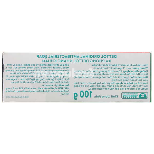 Xà phòng Dettol kháng khuẩn & dịu nhẹ da cục 100g