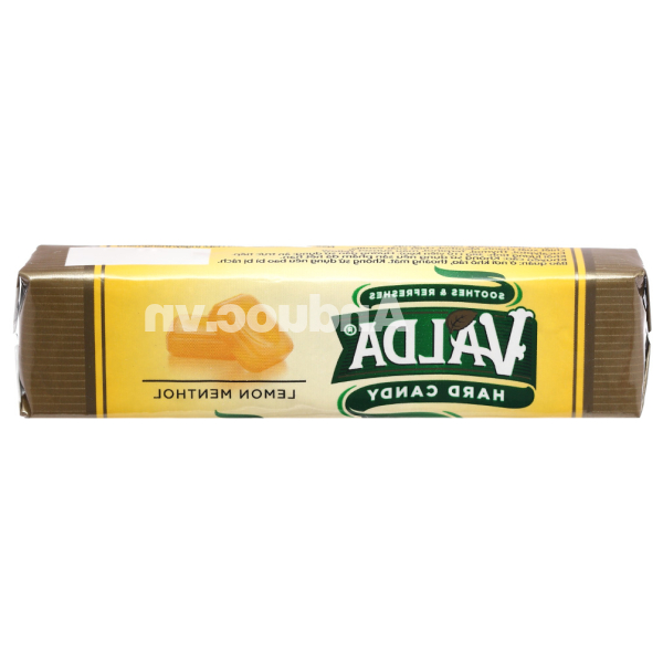 Kẹo ngậm giảm ho Valda vị chanh bạc hà thanh 10 viên