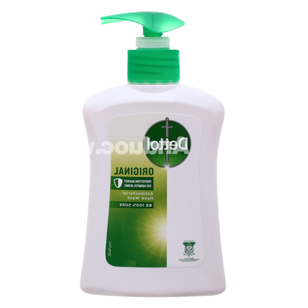 Nước rửa tay Dettol original làm sạch, diệt khuẩn chai 250g