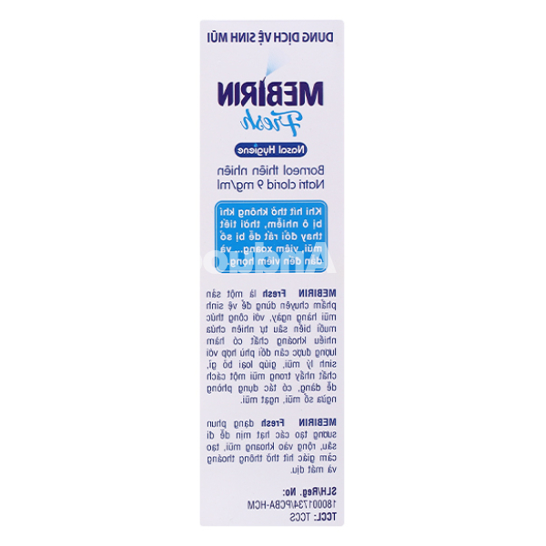 Xịt mũi Mebirin Fresh Nasal Hygiene phòng ngừa sổ mũi, ngạt mũi chai 70ml