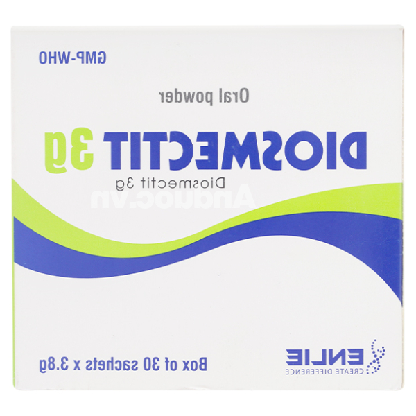 Thuốc bột Diosmectit 3g trị đau của viêm dạ dày - ruột (30 gói x 3g)